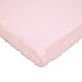 American Baby Company 100% Natural Cotton Jersey Knit Fitted Portable/Mini-Crib Sheet, Pink, Soft Breathable, for Girls