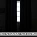 Yakamok Thermal Curtains Blackout Curtain Panels, Room Darkening Solid Grommet Top Window Drapes for Dedroom, 2 Tie Backs Included,（52x84 inch, Coral Orange, 2 Panels