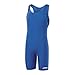 ASICS Men's Solid Modified Singlet, Royal, Large