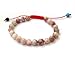 Ovalbuy 8mm Stone Beads Tibetan Buddhist Mala Bracelet for Meditation