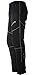 4ucycling Mens Fleeced Windproof Winter Cycling Pants for Biking,Skiing,Running Outdoor Sports Black