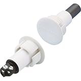 Honeywell Ademco 947-75TWH Steel Door Contact with Terminals (White)