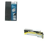 KITCHA01010EVEEN91 - Value Kit - Chartpak Press-On Vinyl Letters amp;amp; Numbers (CHA01010) and Energizer Industrial Alkaline Batteries (EVEEN91)