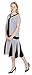 Marycrafts Women't Drop Waist 1920s Lined Floral Godet Dress