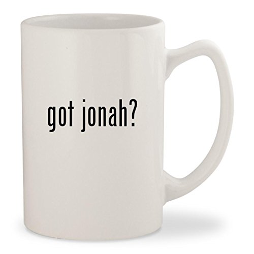got jonah? - White 14oz Ceramic Statesman Coffee Mug Cup