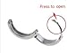 Small Cubic Zirconia Hoop Earrings,Sterling Silver Plated Rhinestones Crystal Hoops Earrings
