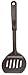 Norpro Nylon 11.5-Inch Slotted Round Turner, Black