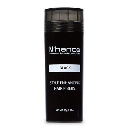 N'hance Pro Barber Hair Fibers (Black) - Thumbnail 6