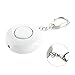 Personal Alarm Keychain,Dmeixs 2 Pack 125DB SOS Emergency Personal Alarm,Siren Song Alarm Keychain Self Defence Alarm Keychain with LED Flashlight(White)