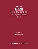 Sea Pictures, Op.37: Vocal score by Edward Elgar