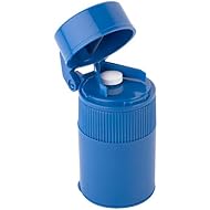 Ezy Dose 3 Compartment Pill Crusher, Cutter & Grinder, Drinking Cup, Blue