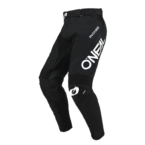 ONEAL Mens Mayhem Hexx Pant Dirt Bike, Black/White, 28