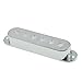 3PCS Single Coil Guitar Pickup Covers Switch Knob for Electric Spacing 48 50 52mm Chrome