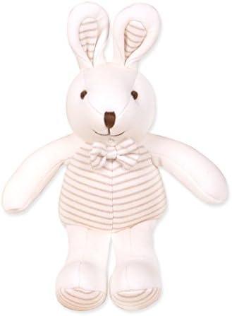 [Organicboom]Organic Cotton Baby Toya Rattle Doll_Boy, 9.4-Inches