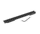 EGW Savage Picatinny Scope Mount, Flat Back, Long Action, 0 MOA