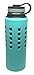 Onoola Silicone Sleeve for Hydro Flask Water Bottles (Turquoise, 32oz)