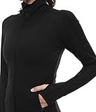 VUTRU Women's Workout Yoga Jacket Full Zip Running Track Jacket