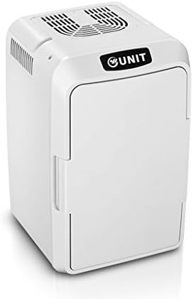 Portable 12L Mini Refrigerator Fridge Cooler Freezer And Warmer TG For Car Home Travel Camping Picnic25*25*41Cm,White