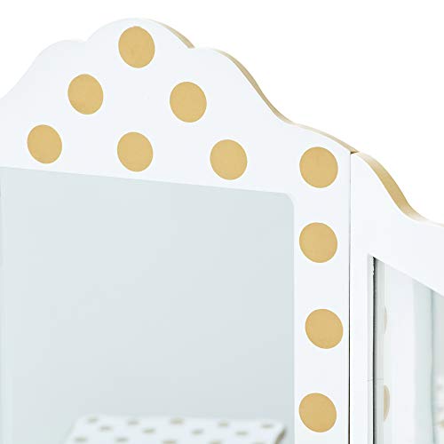 teamson polka dot vanity
