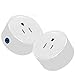 Martin Jerry mini Smart Plug Compatible with Alexa, Smart Home Devices Works with Google Home, No Hub required, Easy installation and App control Smart Switch On / Off / Timing (Model: V01) (2 Pack)