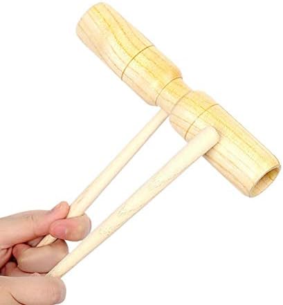 Musical Toddler Toy, Hand-held Wooden Instrument, Sound Musical Toy for Kids' Party Favors