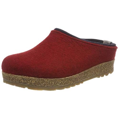 women's wool felt clogs