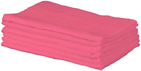 Cuddles Collection Muslin Squares (Pack of 6, Fuchsia)