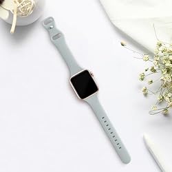 Slim Thin Narrow Bands Compatible with Apple Watch