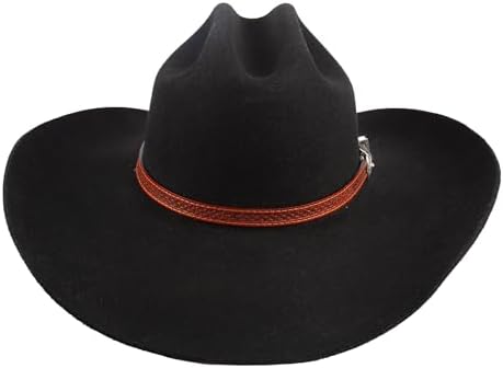 Stetson and Dobbs SWGRBL-2132 Men's Grey Bull Cowboy Hat, Grey Mix