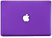 Kuzy - Apple MacBook Pro 15.4-inch with Retina Display A1398 Rubberized Hard Case Cover Aluminum Unibody 15-Inch -Purple