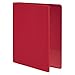 Wilson Jones 3 Ring Binder 1 Inch, Round Ring Binder, Basic, 368 Series, Red (W368-14NR)
