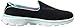 Skechers Performance Women's Go Walk 3 Strike Walking Slip-On Shoe, Black/Aqua, 9 M US