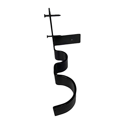 image for WAQIA HOUSE 2 Pcs Double Center Support Curtain Rod Bracket Into Windo