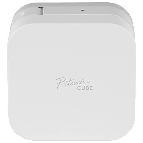 Brother PTouch Cube Color Smartphone Label Maker, Bluetooth Wireless