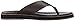 Calvin Klein Men's Deano Stud-Embossed Leather Thong Sandal