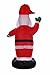 Homegear 8 ft Christmas Inflatable Santa Claus