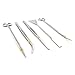 Apollo 12 Inch Stainless Steel Aquarium Aquascaping Kit - 5 Tools for Aquarium Landscaping, Gravel Sand Substrate Scraper for Freshwater and Saltwater Marine Maintenance with Straight Scissors, Curved Scissors, Substrate Spatula, Straight Tweezers, Bent Tweezers in FREE Leather Zipper Case