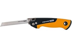 Fiskars Pro Power Tooth Compact Utility Hand Saw (6 in Blade.)
