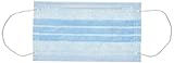 Rosallini 50 Pcs Elastic Ear Loop 3 Ply Medical Surgical Dust Disposable Face Masks