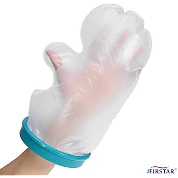 cast hand waterproof adult shower protector wounds fingers watertight wrist surgery broken protection covers