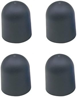 Taygate 4pcs Motor Protector Cap Cover for DJI Phantom 4 Phantom 3/2 Motor 22&amp;23 Dust-proof Motor Cover Guard (Black)