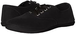 Easy USA - Womens Canvas Lace Up Shoe with Padded