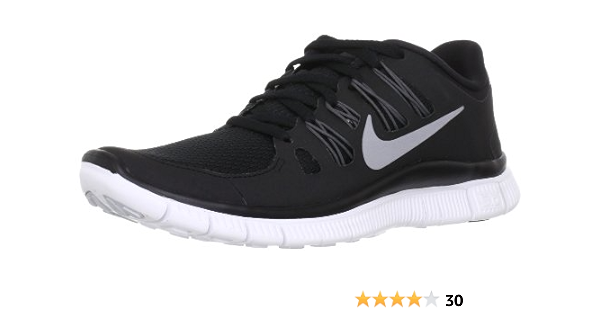 black nike 5.0 free runs womens