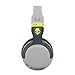 Skullcandy Hesh 2 Bluetooth Wireless Headphones with Mic, Gray and Hot Lime