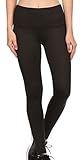 Junior's Activewear High Rise Embossed Animal Print Fleece Lined Leggings