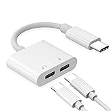 AD ADTRIP USB C Audio and Charger Adapter Headphone Jack Adapter USB C Headphone Adapter Earphone Jack Adapter Compatible with Google Pixel 2/3/3 XL/4/4 XL Huawei Mate 10 Pro/20 Pro Galaxy note 10/10+