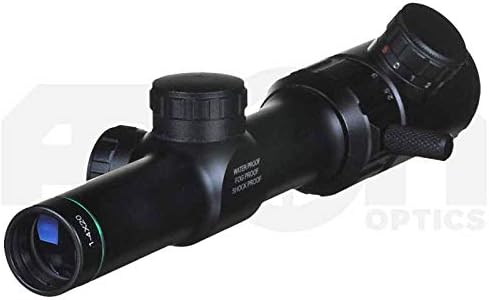 ATOM Optics 1-4x20 Rifle scope/Shockproof lluminated reticle tactical scope & mounts