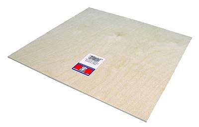 Midwest Products 5336 Birch Plywood, 1/2 x 12 x 24-Inch