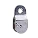 Tebery Zinc Plated Fixed Single Pulley Fixed Eye Steel Pulley 1-1/2