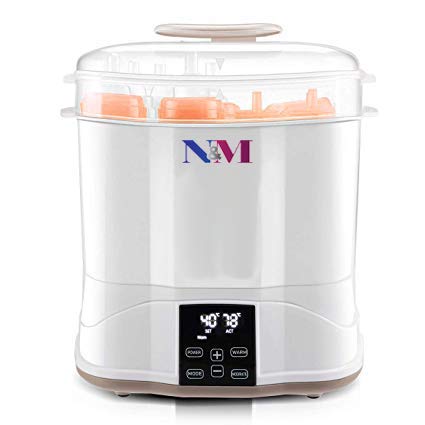 N&M Digital Baby Bottle Electric Steam Sterilizer & Dryel of Milk Bottle Sterilizer